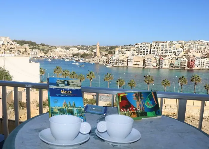 Seafront - Balcony Over The Harbour Marsaskala